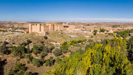 SigÃ¼enza Castle, 11th century, Siguenza, Guadalajara, Spainのeditorial素材