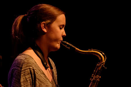 Hanna Paulsberg, Alternatilla Jazz Festival, municipal theater Xesc Forteza,, Mallorca, balearic islands, Spainのeditorial素材