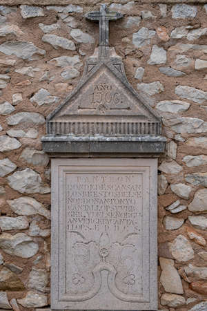 Randa cemetery, Algaida, Mallorca, Balearic Islands, Spainのeditorial素材