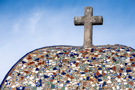 Marratxi, municipal cemetery, Mallorca, Balearic Islands, Spainのeditorial素材