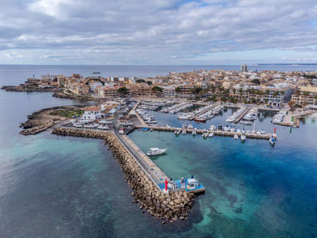 Colonia de Sant Jordi port, ses Salines, Majorca, Balearic Islands, Spain