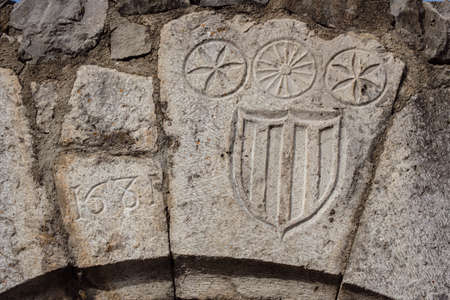 Serveto, Huesca, Aragon, Pyrenees mountain range, Spainの写真素材