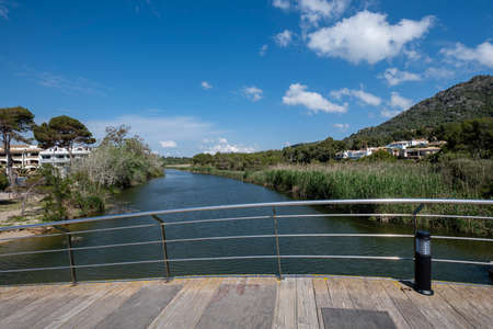 Canyamel, Torrent de Canyamel, municipality of Capdepera, Majorca, Balearic Islands, Spainの写真素材