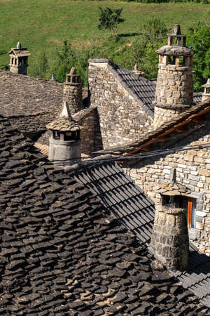 witch fireplaces, Borau, Huesca, Jacetania region, Aragon, Spain