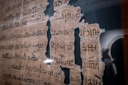 Abbott Papyrus, late 9th dynasty, 1100 BC, Thebes, Egypt, collection of the British Museumのeditorial素材