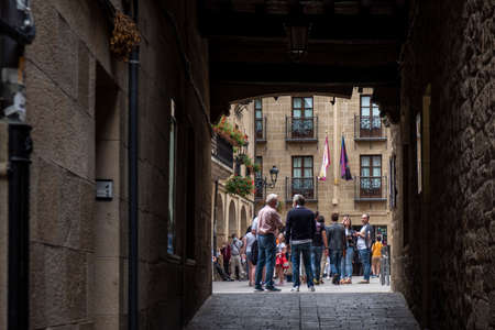 Laguardia, Alava, basque country, spainのeditorial素材