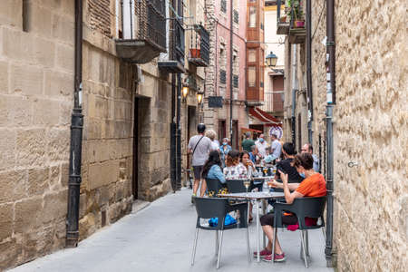 Laguardia, Alava, basque country, spainのeditorial素材