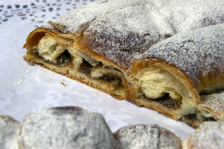 Forn de Sa Pelleteria, ensaimadas. Palm. Majorca. Balearics. Spain.