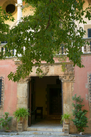 Can Alomar.Historic center.Palma.Mallorca.Illes Balears.Spain.のeditorial素材