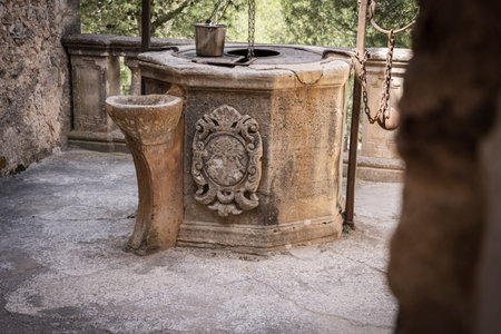 Monti-Sion santuari, Majorca, Balearic Islands, Spainの写真素材