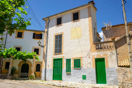 Puigpunyent, Majorca, Balearic islands, Spainの写真素材