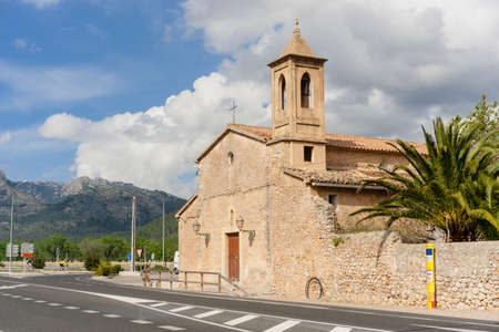 Popular dance in front of the temple of the assumption. Zugarramurdi. Navarra.Spain.の写真素材
