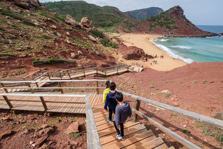 Ciutadella, Menorca, Balearic Islands, Spainの写真素材