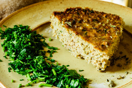 Greixonera porc, (pork casserole or last days), Algaida, Majorca, Balearic Islands, Spain, Europeの写真素材