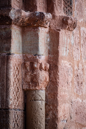 Church of the Nativity, Hijes, Guadalajara province, Spainの写真素材