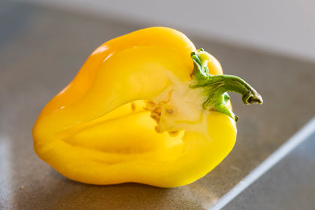 yellow pepper , Majorca, Balearic Islands, Spain
