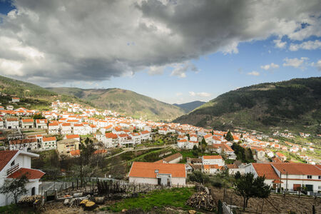 Manteigas, Serra Da Estrela, Beira Alta, Portugal, europaの写真素材