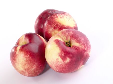 Fresh tasty nectarine peach still-life. Is not isolated imageの写真素材