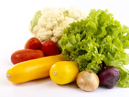 Fresh tasty vegetables still-life. Is not isolated imageの写真素材