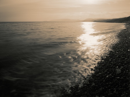 sea surf. Ukraine, Black Sea coastlineの写真素材