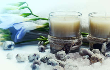 Spa and massage concept. abstract backgroundsの写真素材