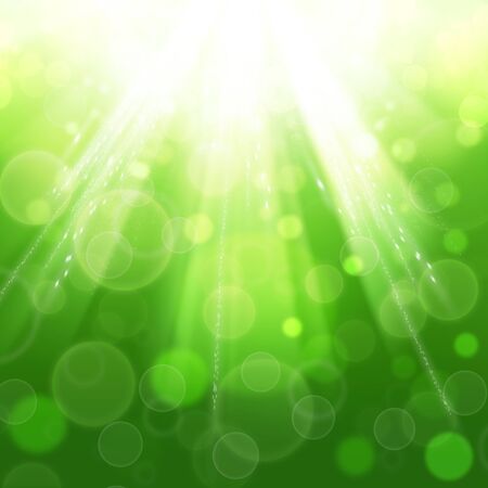 Sun beam. Abstract spring and summer backgroundsの写真素材