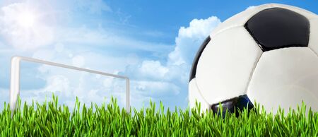 abstract football or soccer backgrounds の写真素材