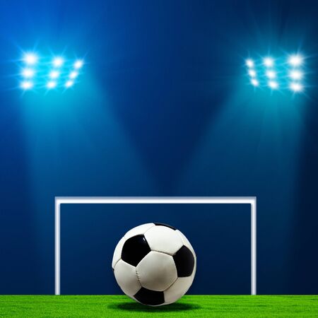 abstract football or soccer backgrounds の写真素材
