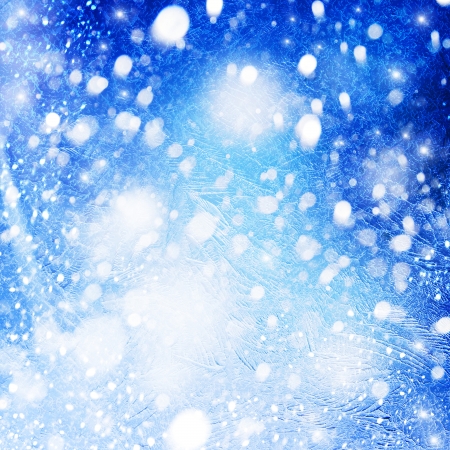 Abstract winter backgrounds with copy-spaceの写真素材