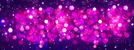 Abstract celebration backgrounds with beauty bokehの写真素材
