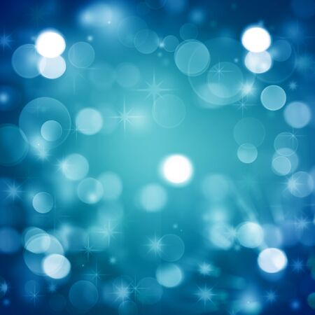 abstract winter backgrounds with beauty bokehの写真素材
