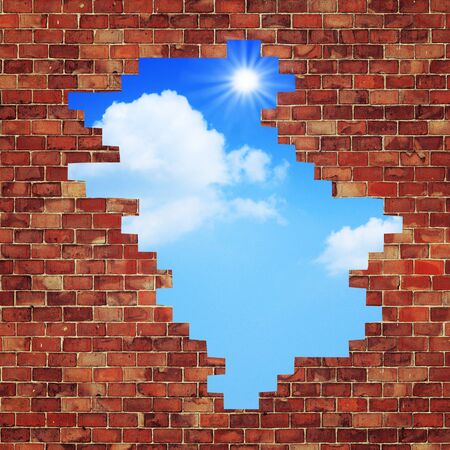 Way to Freedom  Abstract architectural backgrounds for your designの写真素材