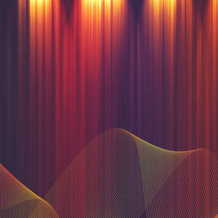 Abstract illuminated striped backgrounds for your design