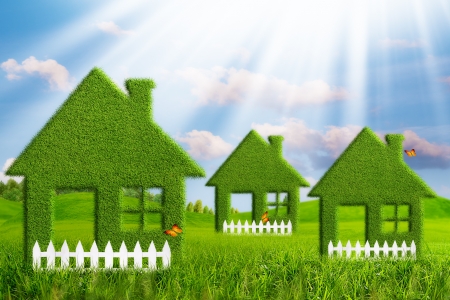 Green House. Abstract environmental backgroundsの写真素材