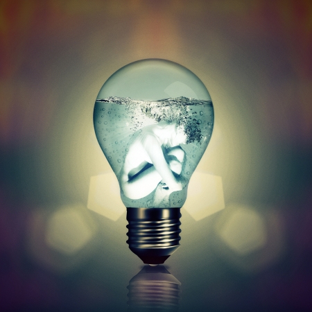 New Power generation, anstract environmental backgroundsの写真素材