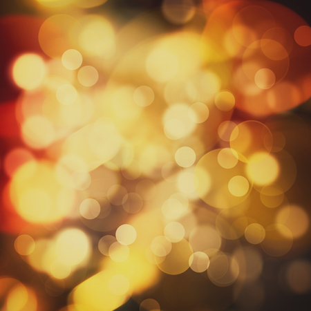 Abstract Festive Christmas background with beauty bokeh and defocused lightsの写真素材