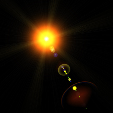 Abstract lights, sun and festive backgrounds for your designの写真素材