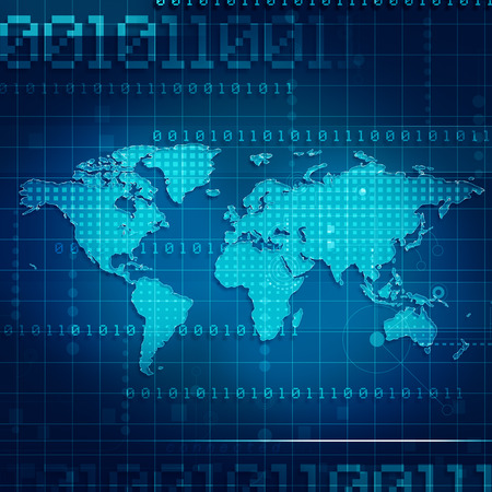 Internet and networking abstract backgrouns for your designの写真素材
