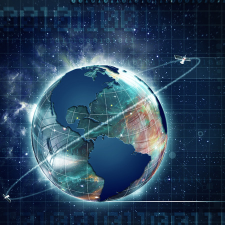 Abstract internet and networking backgrounds for your designの写真素材