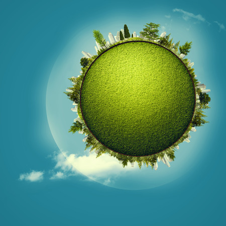 Green Planet, abstract environmental backgrounds for your designの写真素材
