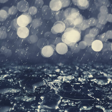 Autumnal rain, abstract environmental backgrounds for your designの写真素材