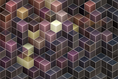 abstract cubic backgrounds for your designの写真素材
