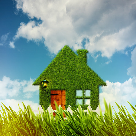 Green House. Environmental backgrounds for your designの写真素材