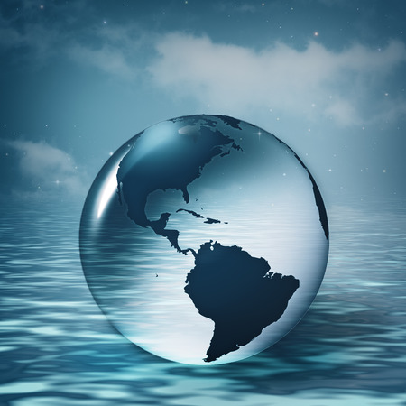 Save the planet. abstract natural backgroundsの写真素材