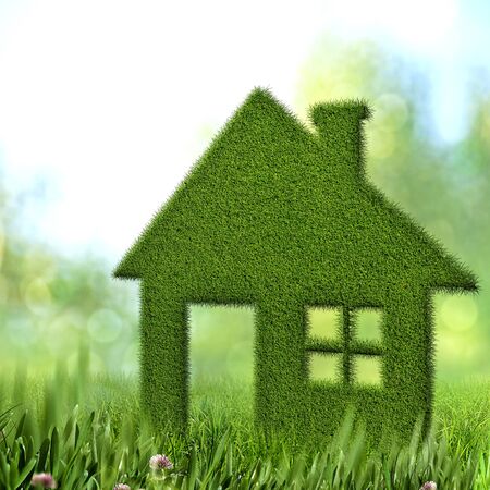 Green house, abstract environmental backgroundsの写真素材