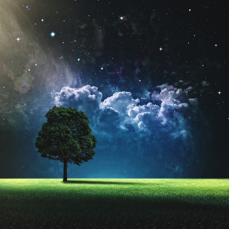 Abstract summer vacation backgrounds for your design. NASA imagery usedの写真素材