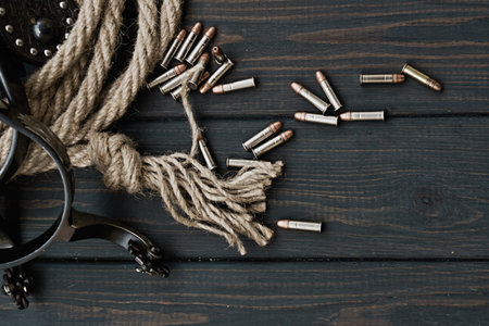 Western life. Cowboy backgrounds for your designの写真素材