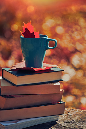 Remote Library. Pandemic online self education conceptの写真素材