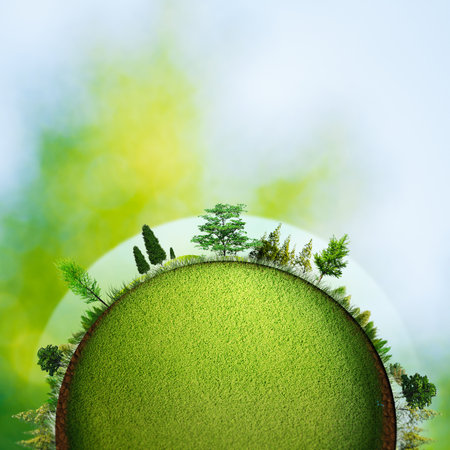Earth is our Home. Abstract eco and environmental backgrounds