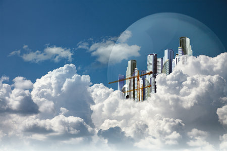 Earth is our Home. Abstract eco and environmental backgroundsの写真素材